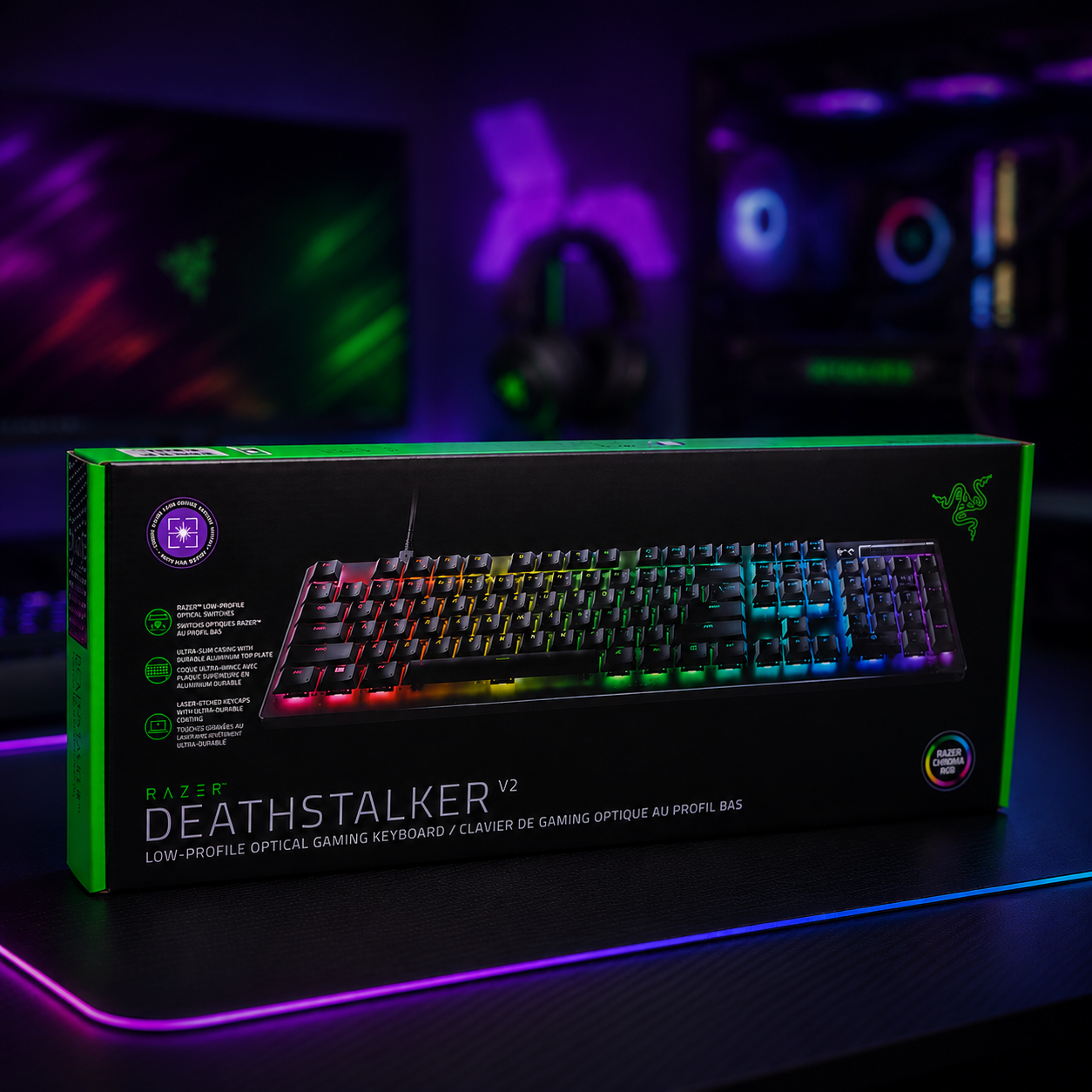 Razer DeathStalker V2 - Clicky Optical Switch - US